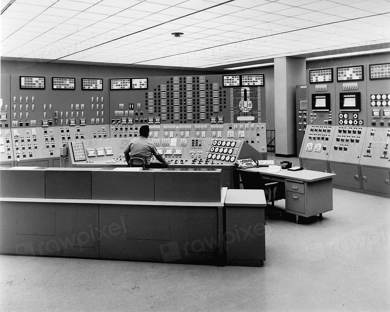 Industrial control room